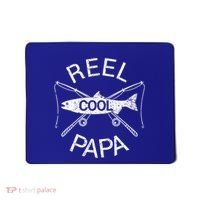 Father's Day Funny Fishing Reel Cool Papa Dad Gift Mousepad thumb 0