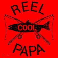 Father's Day Funny Fishing Reel Cool Papa Dad Gift Santa Hat thumb 1