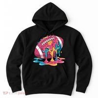 Football Drip For Lineman WR QB RB Ice Cream Sprinkles Hoodie thumb 0