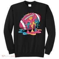 Football Drip For Lineman WR QB RB Ice Cream Sprinkles Sweatshirt thumb 0