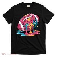 Football Drip For Lineman WR QB RB Ice Cream Sprinkles T-Shirt thumb 0