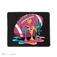 Football Drip For Lineman WR QB RB Ice Cream Sprinkles Mousepad thumb 0