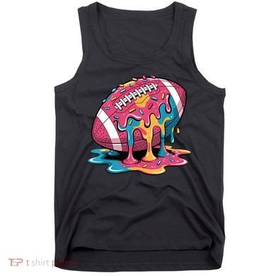 Football Drip For Lineman WR QB RB Ice Cream Sprinkles Tank Top