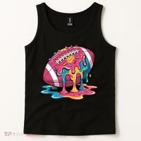 Football Drip For Lineman WR QB RB Ice Cream Sprinkles Tank Top thumb 2