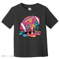 Football Drip For Lineman WR QB RB Ice Cream Sprinkles Toddler T-Shirt thumb 0