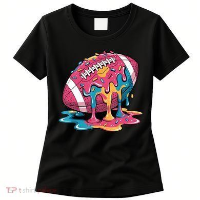 Football Drip For Lineman WR QB RB Ice Cream Sprinkles Women's T-Shirt