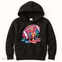 Football Drip For Lineman WR QB RB Ice Cream Sprinkles Kids Hoodie thumb 0