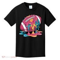 Football Drip For Lineman WR QB RB Ice Cream Sprinkles Kids T-Shirt thumb 0