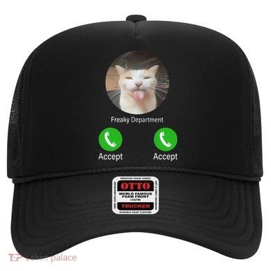 Freaky Department Funny Cat Meme Hat