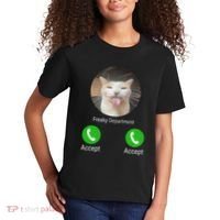 Freaky Department Funny Cat Meme Kids T-Shirt thumb 2