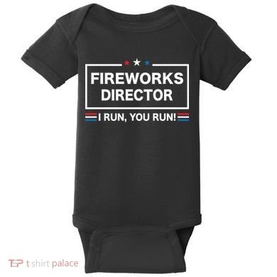 Fireworks Director Baby Bodysuit