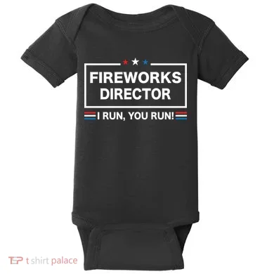 Fireworks Director Baby Bodysuit
