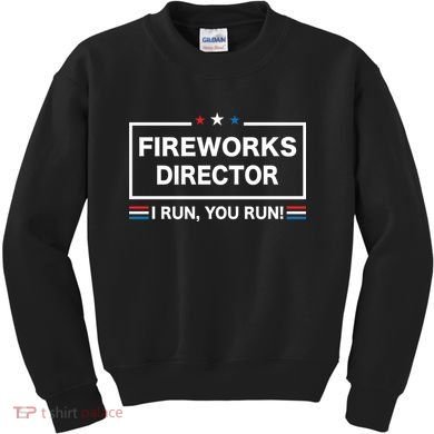 Fireworks Director Kids Sweatshirt
