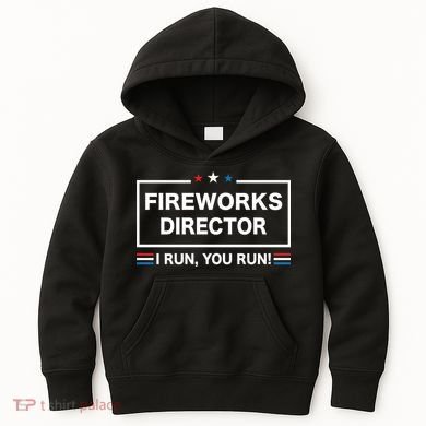 Fireworks Director Kids Hoodie