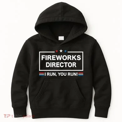 Fireworks Director Kids Hoodie