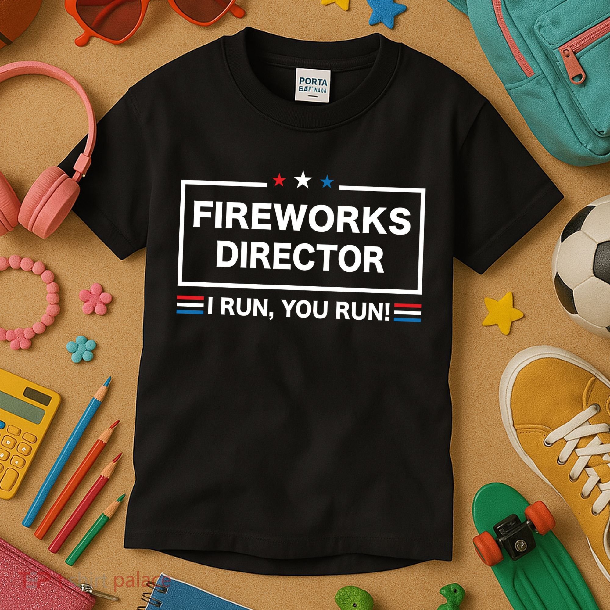 Fireworks Director Kids T-Shirt