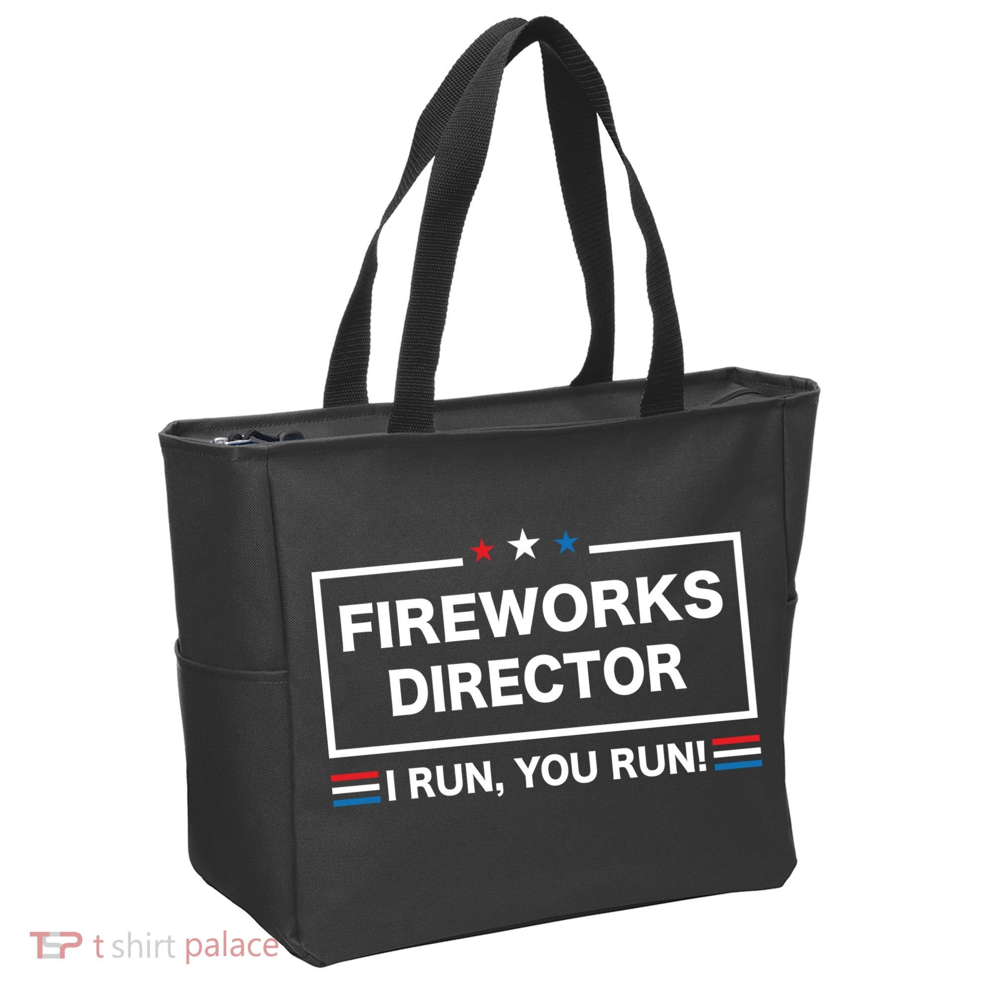Fireworks Director Tote Bag