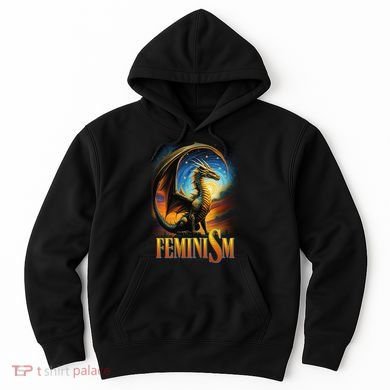 Feminism Dragon Fantasy Hoodie