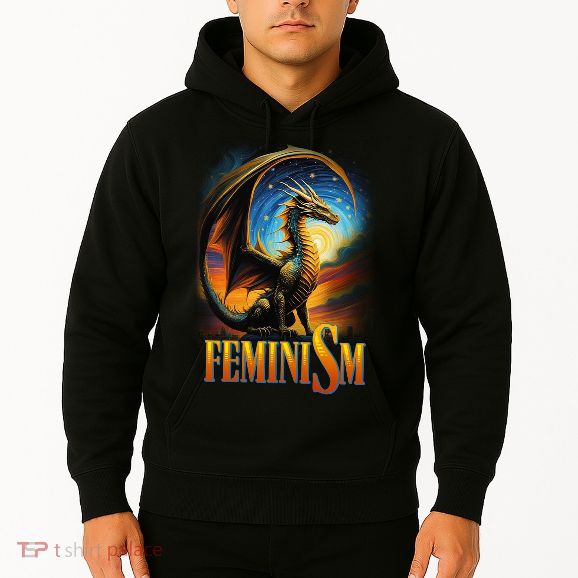Feminism Dragon Fantasy Hoodie
