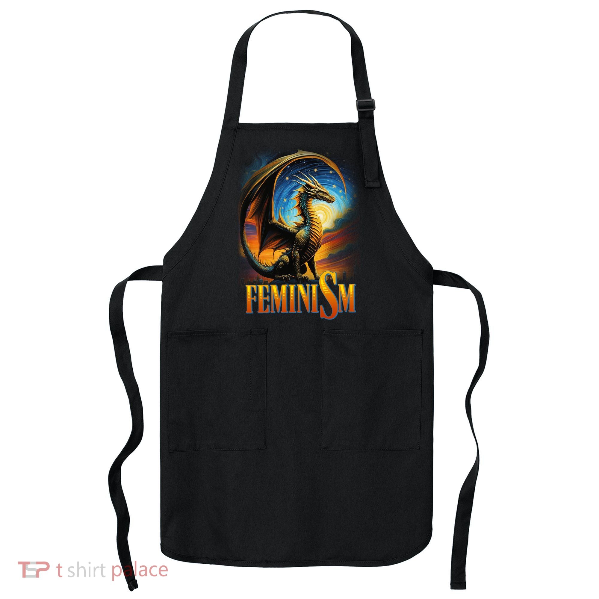 Feminism Dragon Fantasy Apron