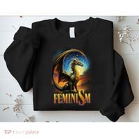 Feminism Dragon Fantasy Sweatshirt thumb 2
