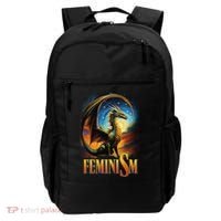 Feminism Dragon Fantasy Backpack thumb 0
