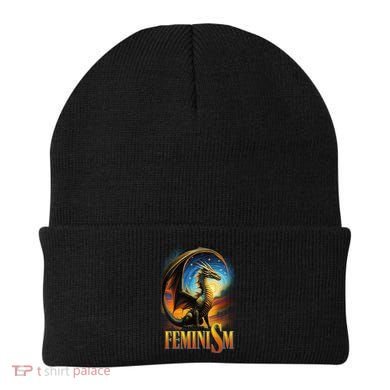 Feminism Dragon Fantasy Beanie
