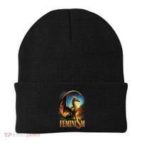 Feminism Dragon Fantasy Beanie thumb 0