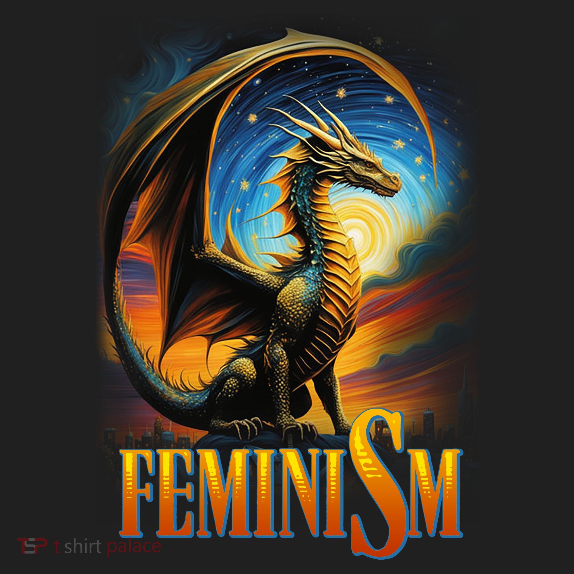 Feminism Dragon Fantasy Beanie
