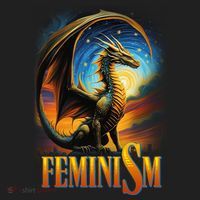 Feminism Dragon Fantasy Tumbler thumb 3