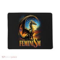 Feminism Dragon Fantasy Mousepad thumb 0