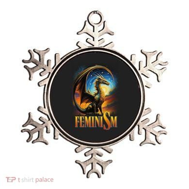 Feminism Dragon Fantasy Ornament