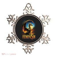 Feminism Dragon Fantasy Ornament thumb 0