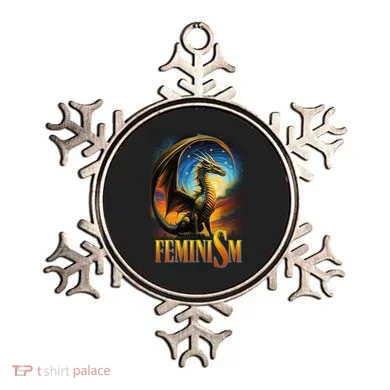 Feminism Dragon Fantasy Ornament