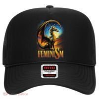 Feminism Dragon Fantasy Hat thumb 0