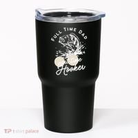 Father's Day Full Time Dad Part Time Hooker Gift Fishing Dad Tumbler thumb 0