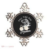 Father's Day Full Time Dad Part Time Hooker Gift Fishing Dad Ornament thumb 0