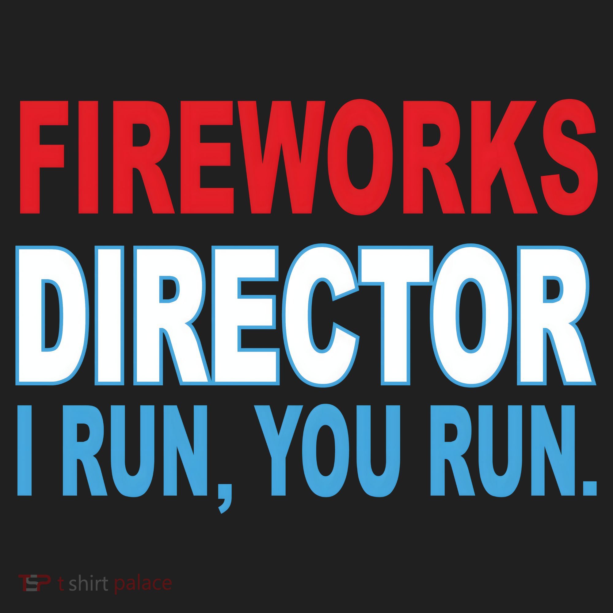 Fireworks Director Funny I Run You Run Beanie