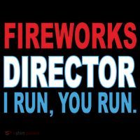 Fireworks Director Funny I Run You Run Women's Hoodie thumb 2