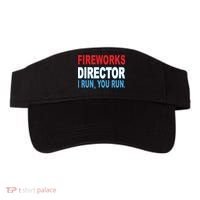 Fireworks Director Funny I Run You Run Visor thumb 0