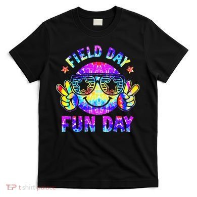 Field Day Fun Day Colorful Teacher Students T-Shirt