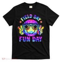 Field Day Fun Day Colorful Teacher Students T-Shirt thumb 0
