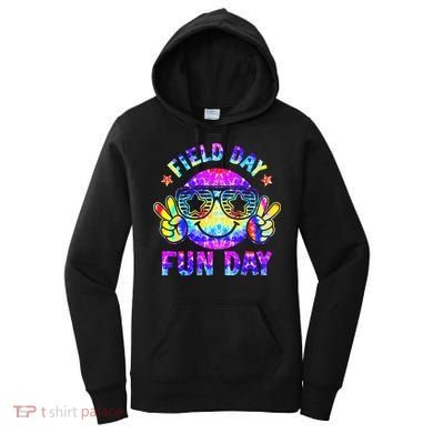 Field Day Fun Day Colorful Teacher Students Women's Hoodie