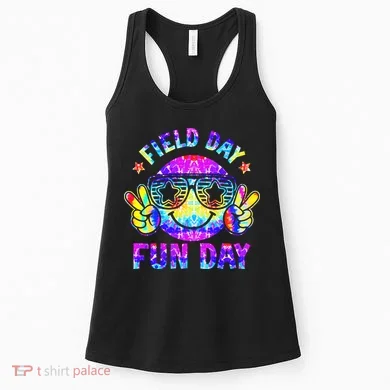 Field Day Fun Day Colorful Teacher Students Women's Tank Top