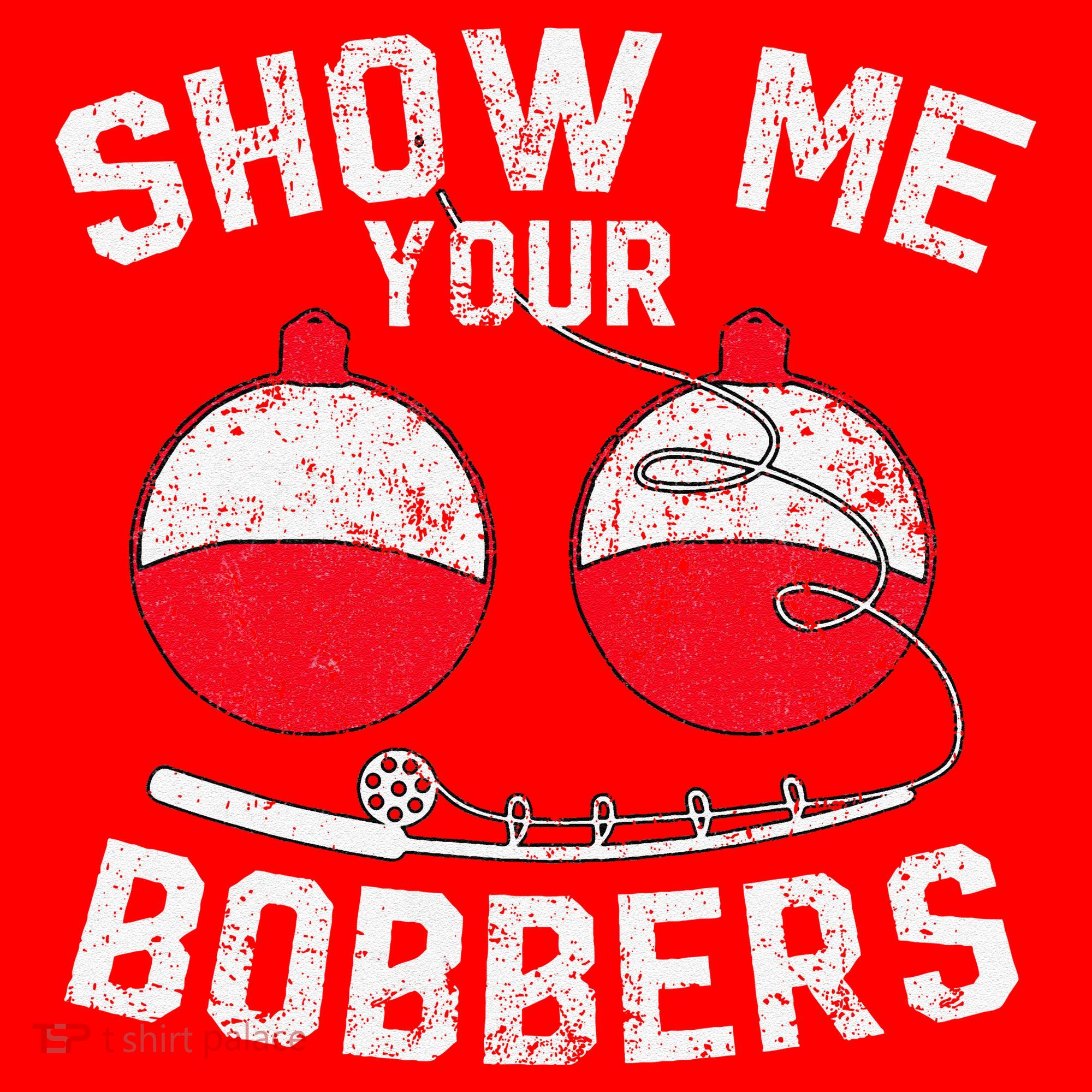 Fathers Day Funny Show Me Your Bobbers Cool Fishing Santa Hat