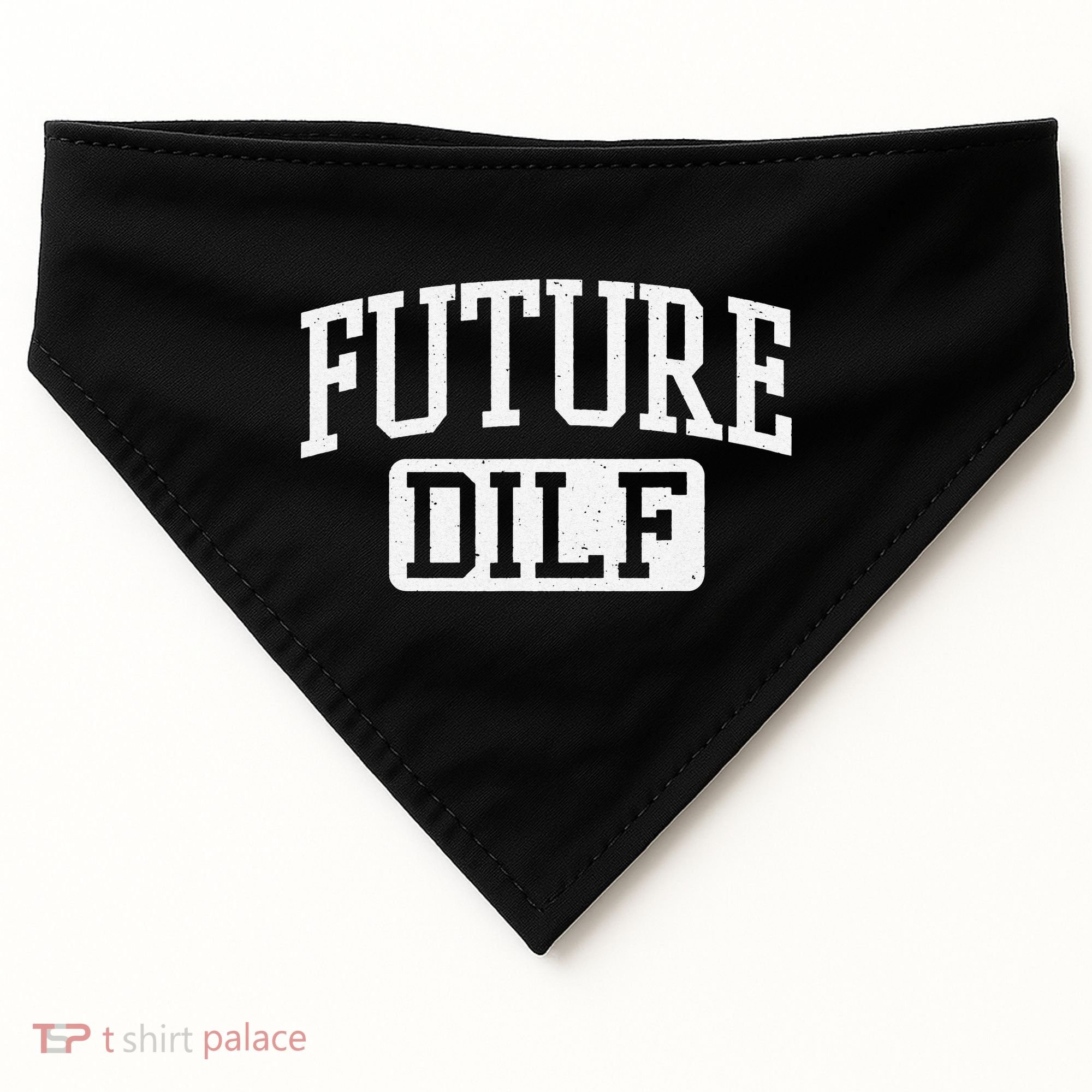 Future DILF Funny DILF for I Love Dilfs Humor Dilf USA-Made Doggie Bandana