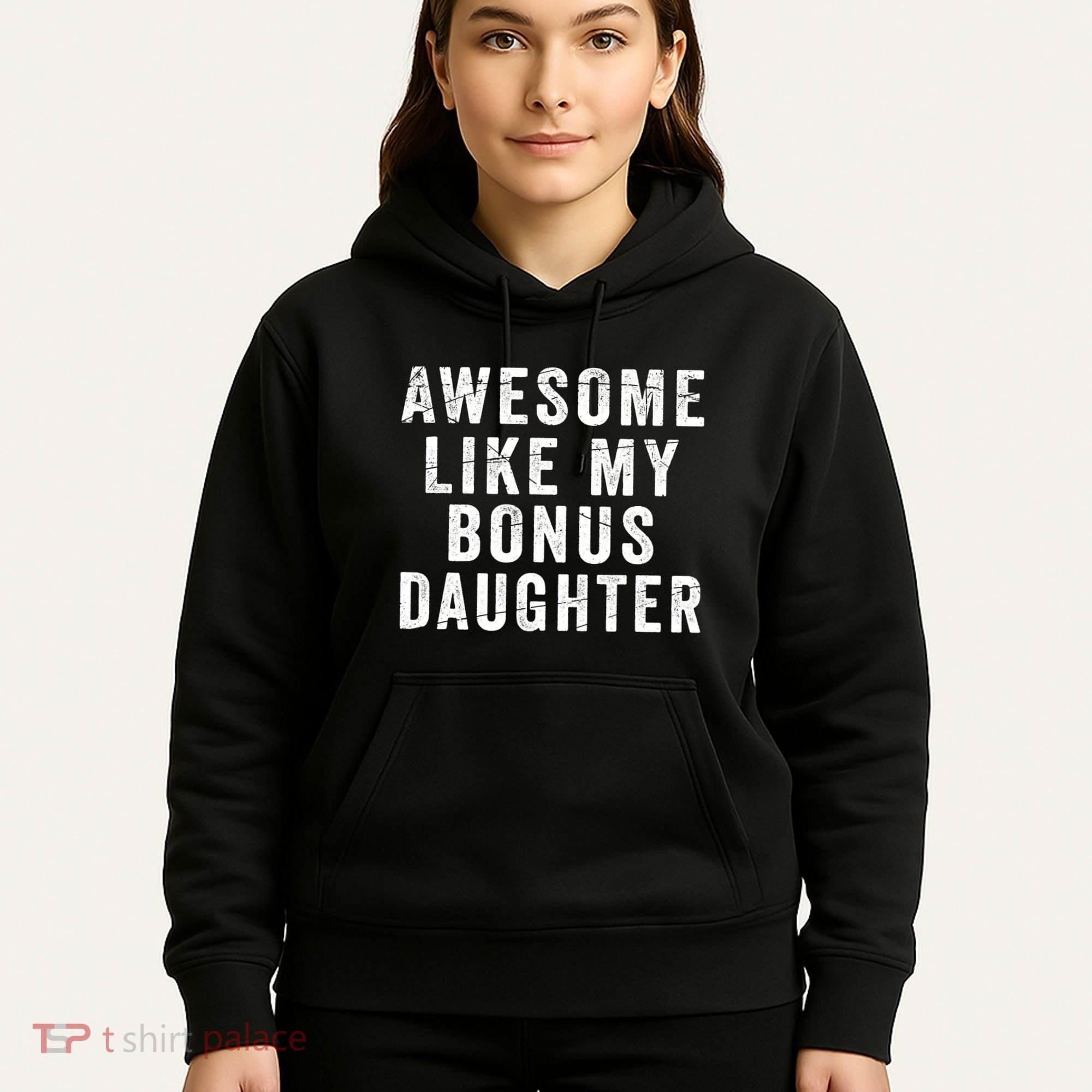 Fathers Day From Stepdaughter Awesome Like My Daughter Hoodie