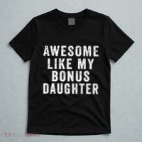 Fathers Day From Stepdaughter Awesome Like My Daughter T-Shirt thumb 5