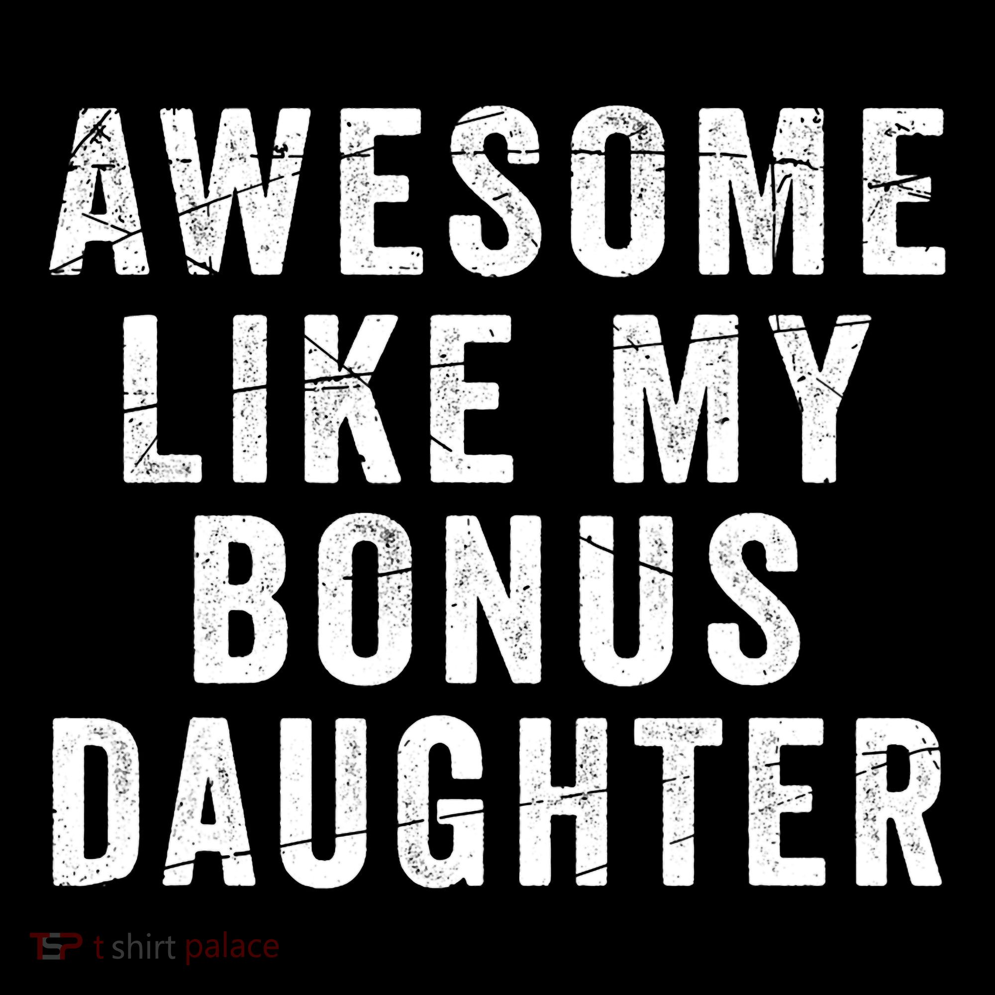 Fathers Day From Stepdaughter Awesome Like My Daughter Mousepad