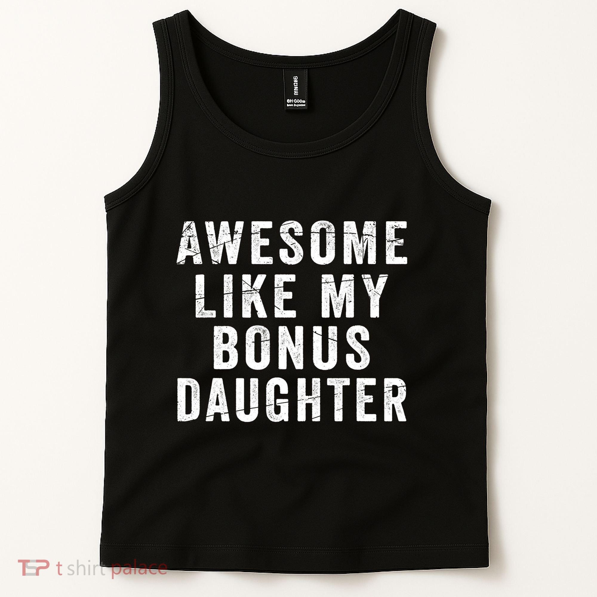 Fathers Day From Stepdaughter Awesome Like My Daughter Tank Top